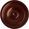 Ekena Millwork Small Classic Ceiling Medallion (Fits Canopies up to 10"), 40 1/4"OD x 3 1/8"P, Antique Copper CM40CLACS - alternate 1